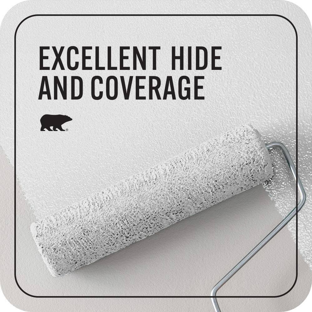 BEHR PREMIUM PLUS #PR-W09 Nimbus Cloud Enamel & Primer Color Sample (4)