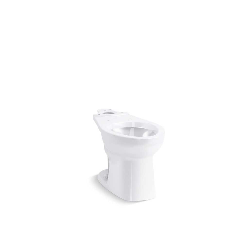 KOHLER Valton 12 in. Rough-in Elongated Toilet Bowl Only in White, Seat Not Included (2)