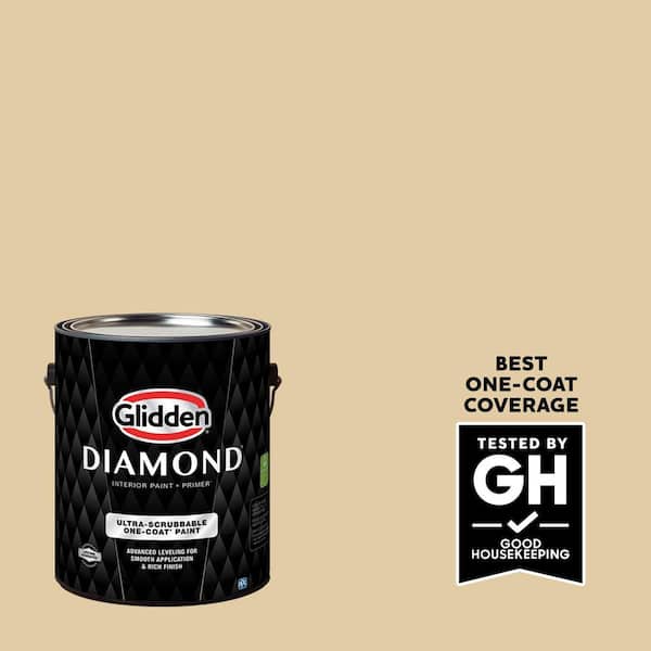 Glidden Diamond 1 gal. PPG1093-3 Hearth Eggshell Interior Paint with Primer (2)