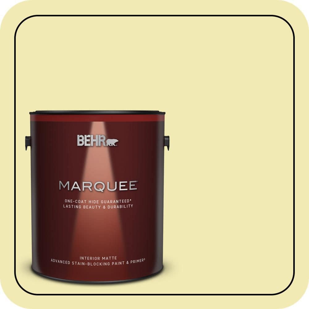 BEHR MARQUEE 1 gal. #P340-2 Invigorating Matte Interior Paint & Primer