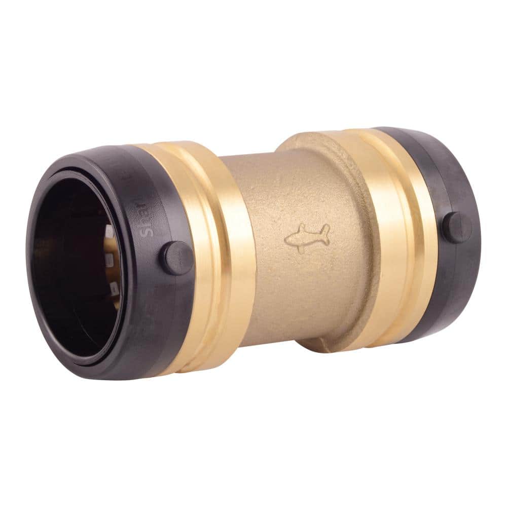 SharkBite 1-1/2 in. Push-to-Connect Brass Coupling Fitting (2)