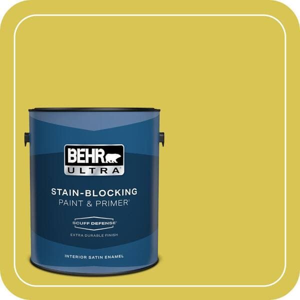 BEHR PREMIUM PLUS #HDC-SM16-10 Pepperoncini Interior/Exterior Paint & Primer Color Sample (3)