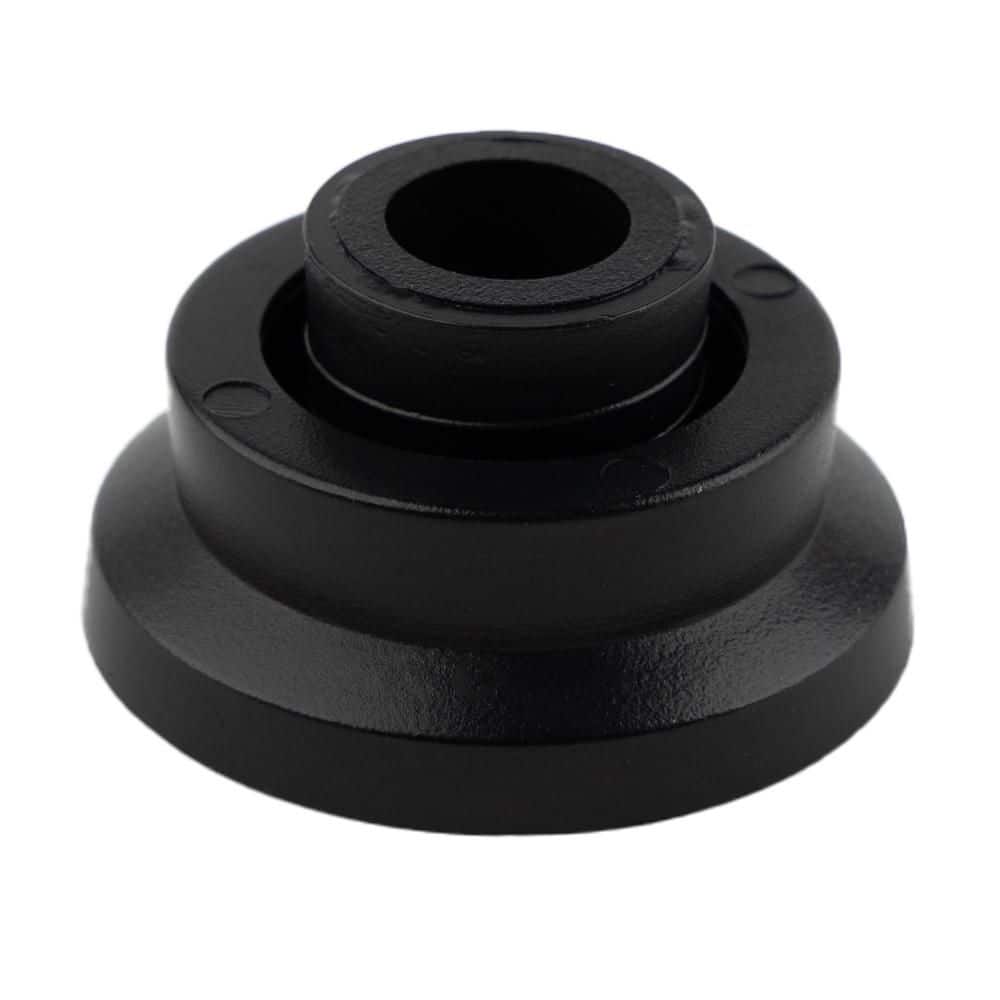 Deckorators Black Plastic Round Designer Horizontal Connector (20-Pack) (1)