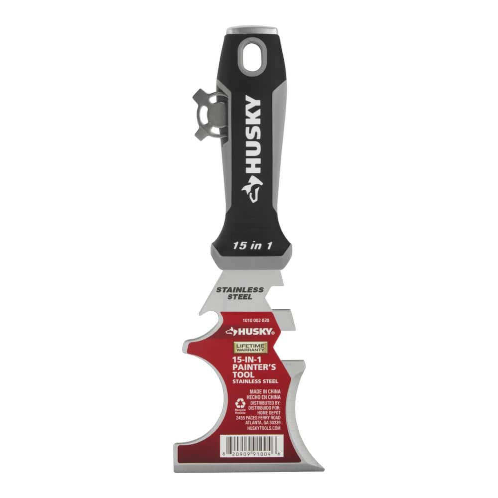 Husky 15-in-1 Painters Multi-Tool with Stainless Steel Blade (3)