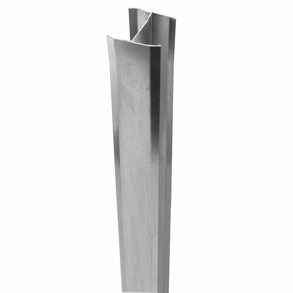 Barrette Outdoor Living 5 in. x 5 in. x 82 in. Aluminum Post Insert