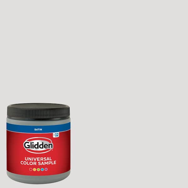 Glidden Premium 8 oz. PPG0995-1 Shaded Whisper Satin Interior Paint Sample (2)