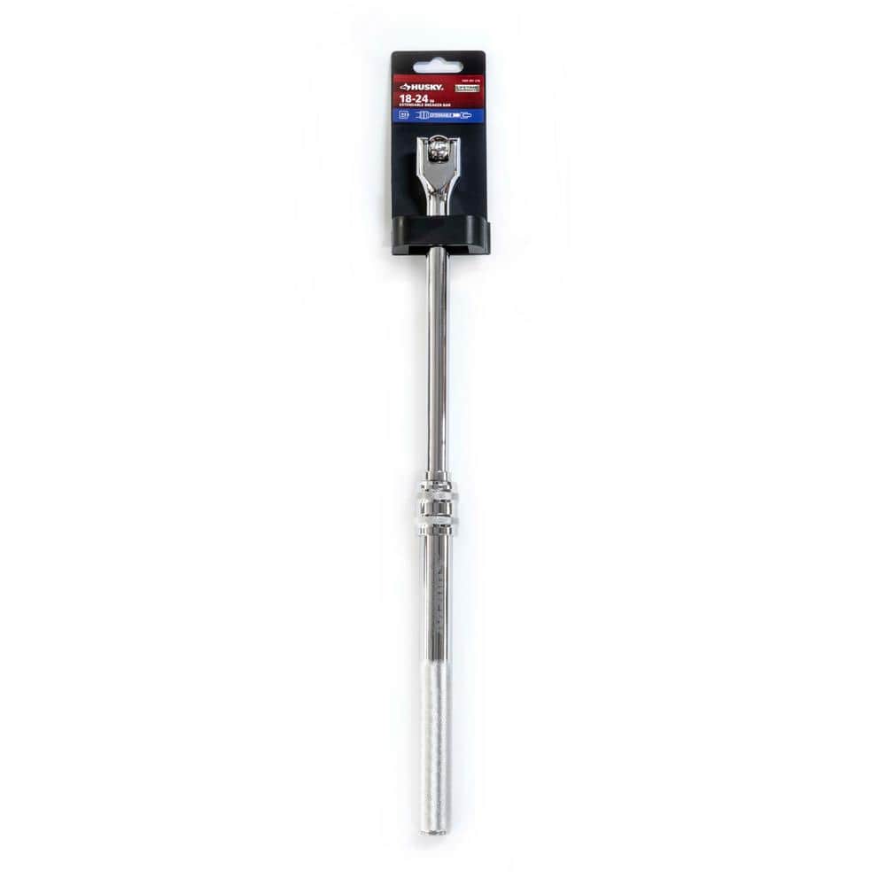 Husky 1/2 in. Drive Extendable Breaker Bar and Torque Wrench Set (3)