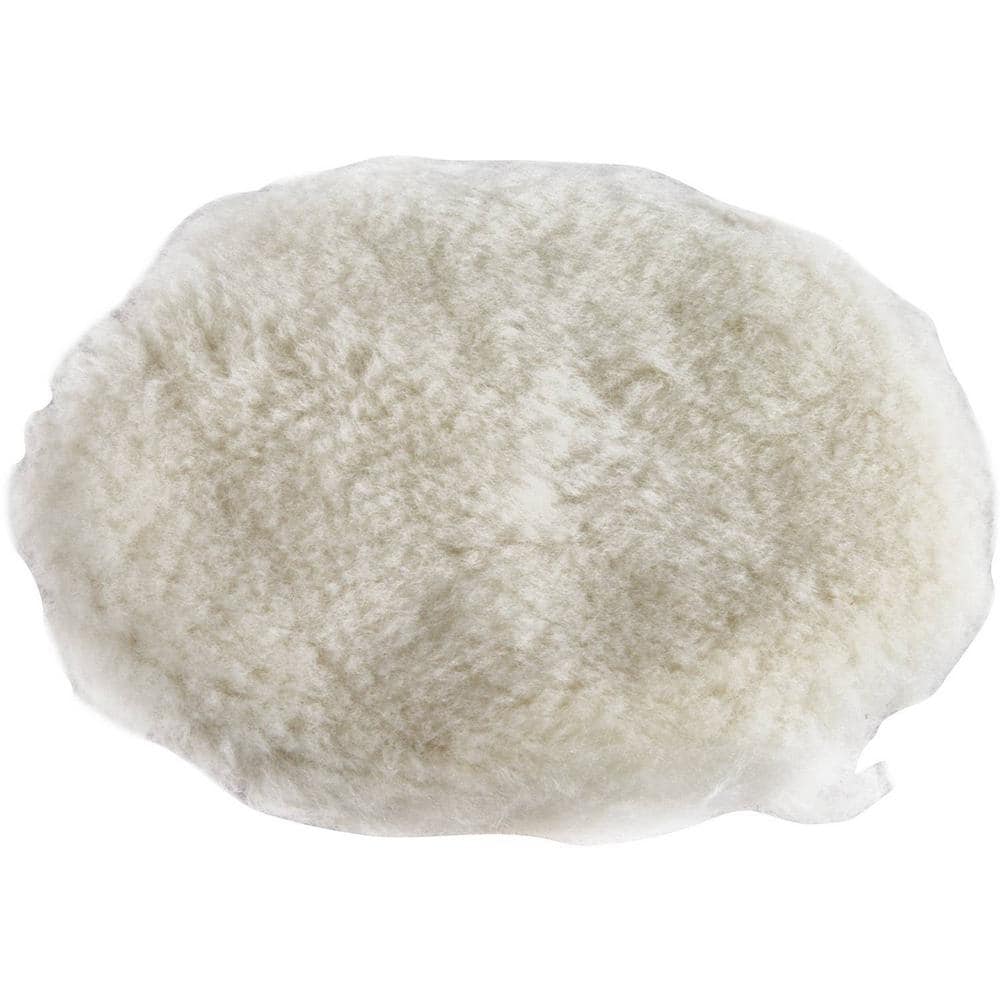 Makita 6 in. Round Hook and Loop Wool Polishing Pad (1)