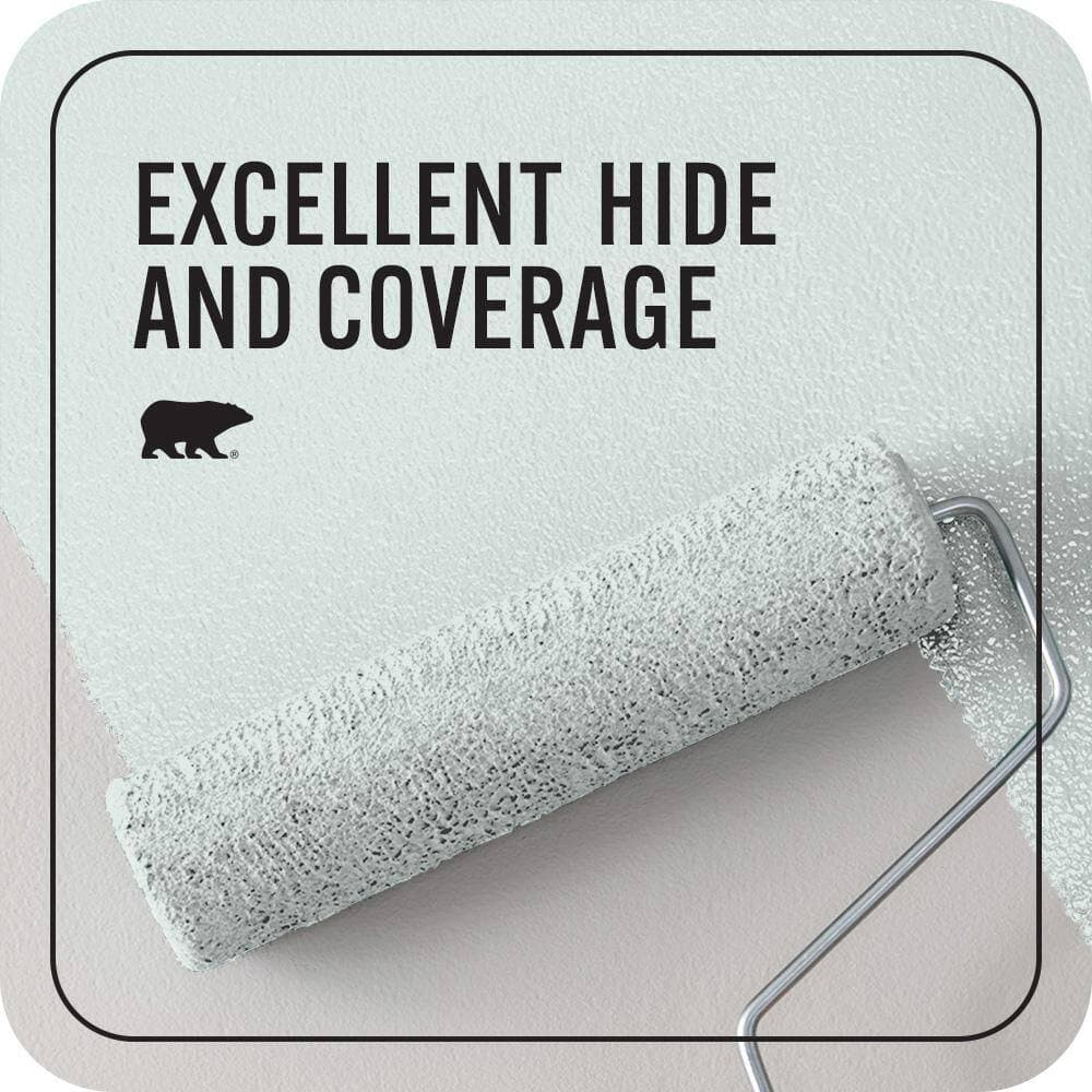 BEHR PREMIUM PLUS #PPU13-17 Fresh Day Flat EcoMix Plant-Based & Primer (2)