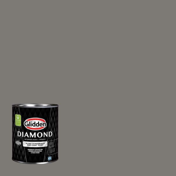 Glidden Diamond 1 qt. PPG0998-6 On the Edge Flat Interior Paint with Primer (2)