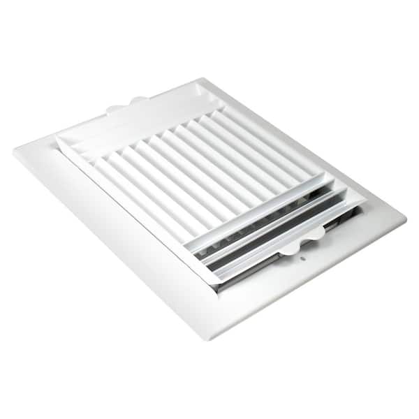 Everbilt 10 in. x 8 in. Plastic Ceiling Register 3-Way (2)