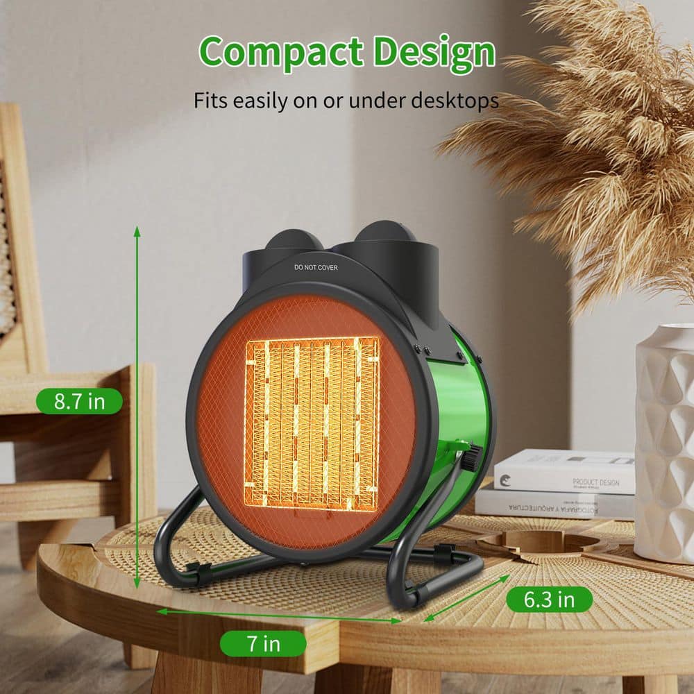 SenQWFa 1500W Quiet Heating Adjustable Temperature Aluminum Reflector Propane Gas Outdoor Patio Heater with Shut-off Valve (2)