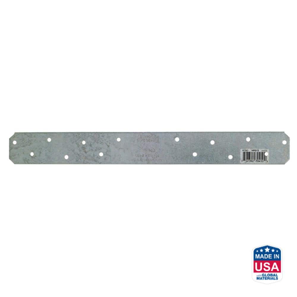 Simpson Strong-Tie HRS 12 in. 12-Gauge Galvanized Heavy Strap Tie