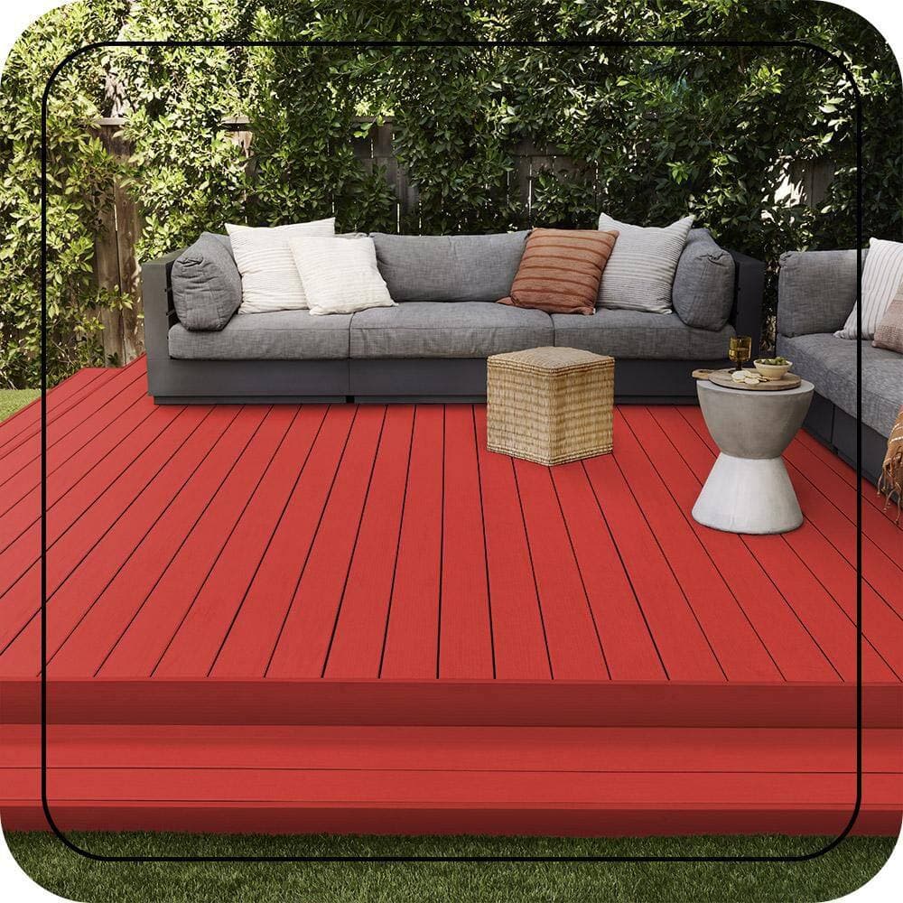 BEHR DECKplus #P170-7 Mph Color Waterproofing Exterior Wood Stain (3)
