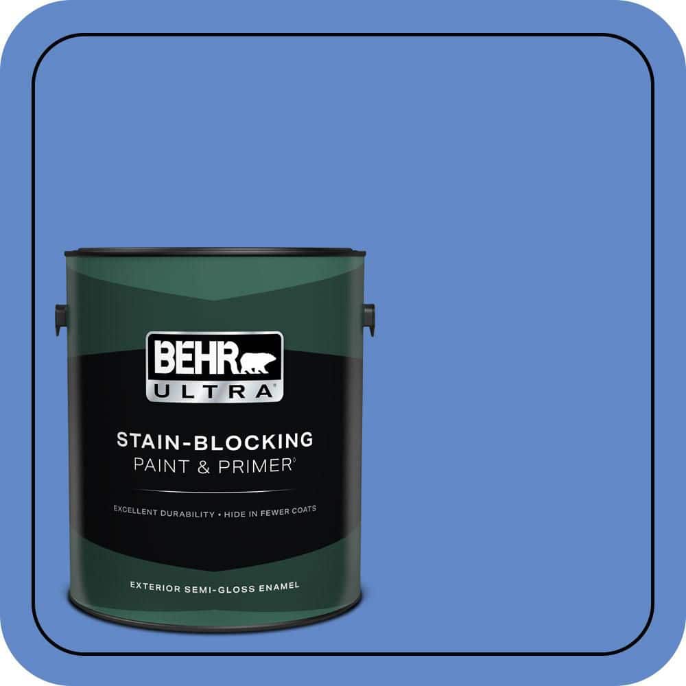BEHR ULTRA 1 gal. #P530-5 Integrity Semi-Gloss Enamel Exterior Paint & Primer