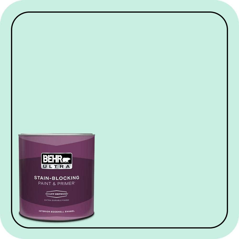 BEHR ULTRA 1 qt. #P430-1 Summer House Extra Durable Eggshell Enamel Interior Paint & Primer