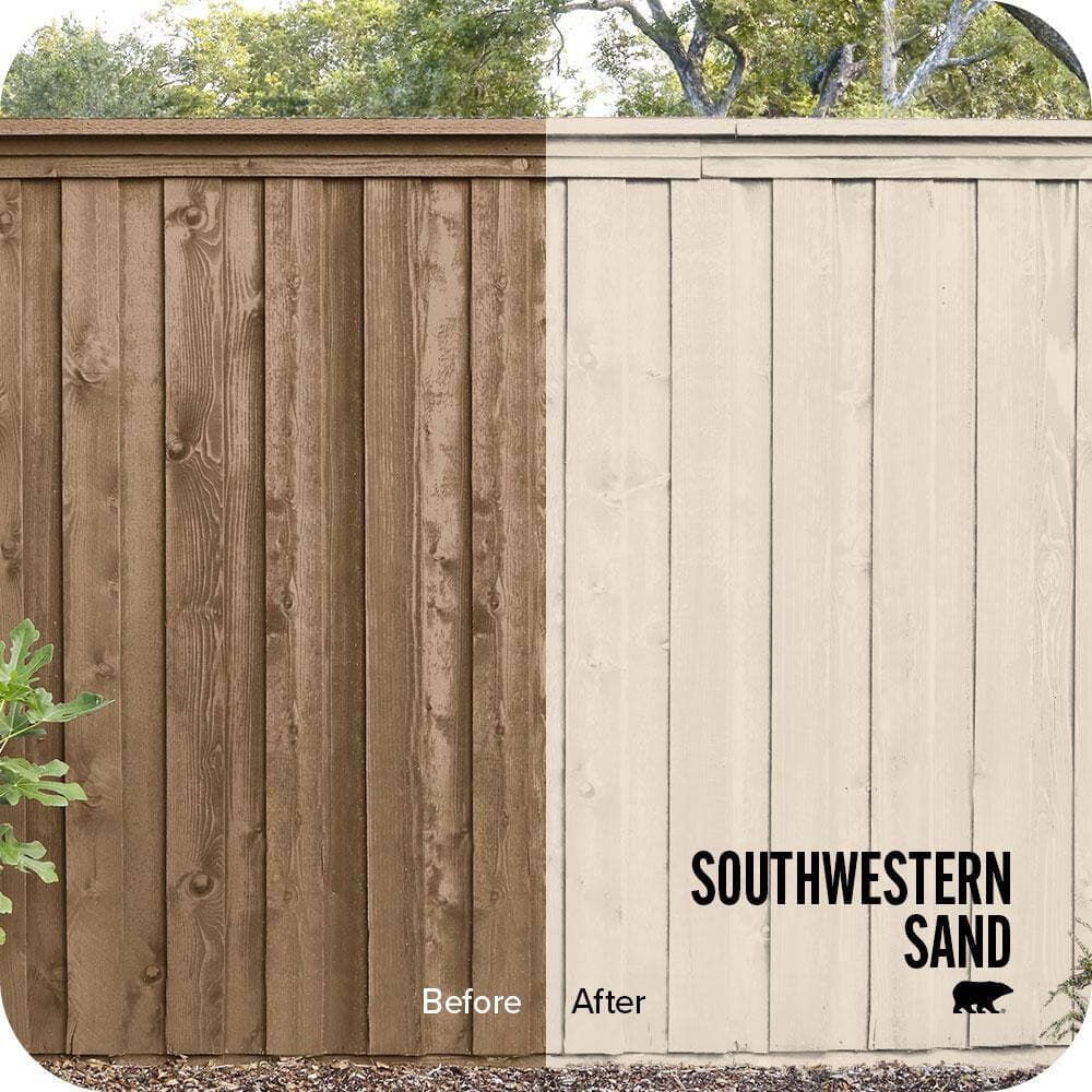 BEHR #ECC-40-2 Color House and Fence Exterior Wood Stain (2)