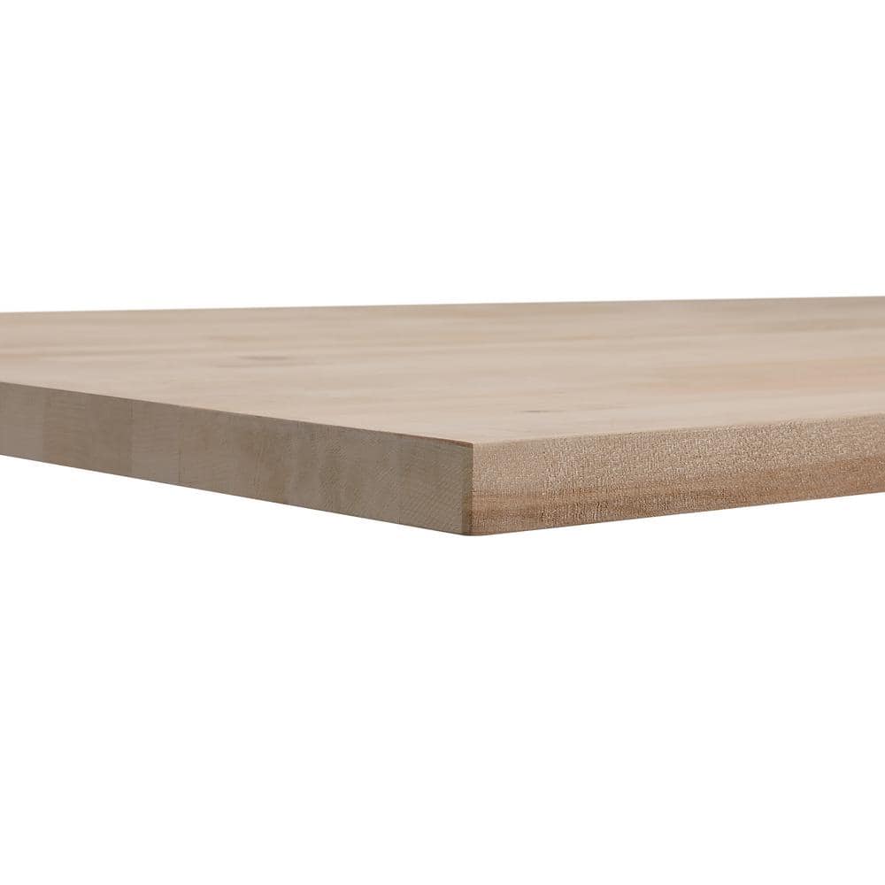 Hampton Bay Unfinished Birch Solid Wood Butcher Block Countertop (4)