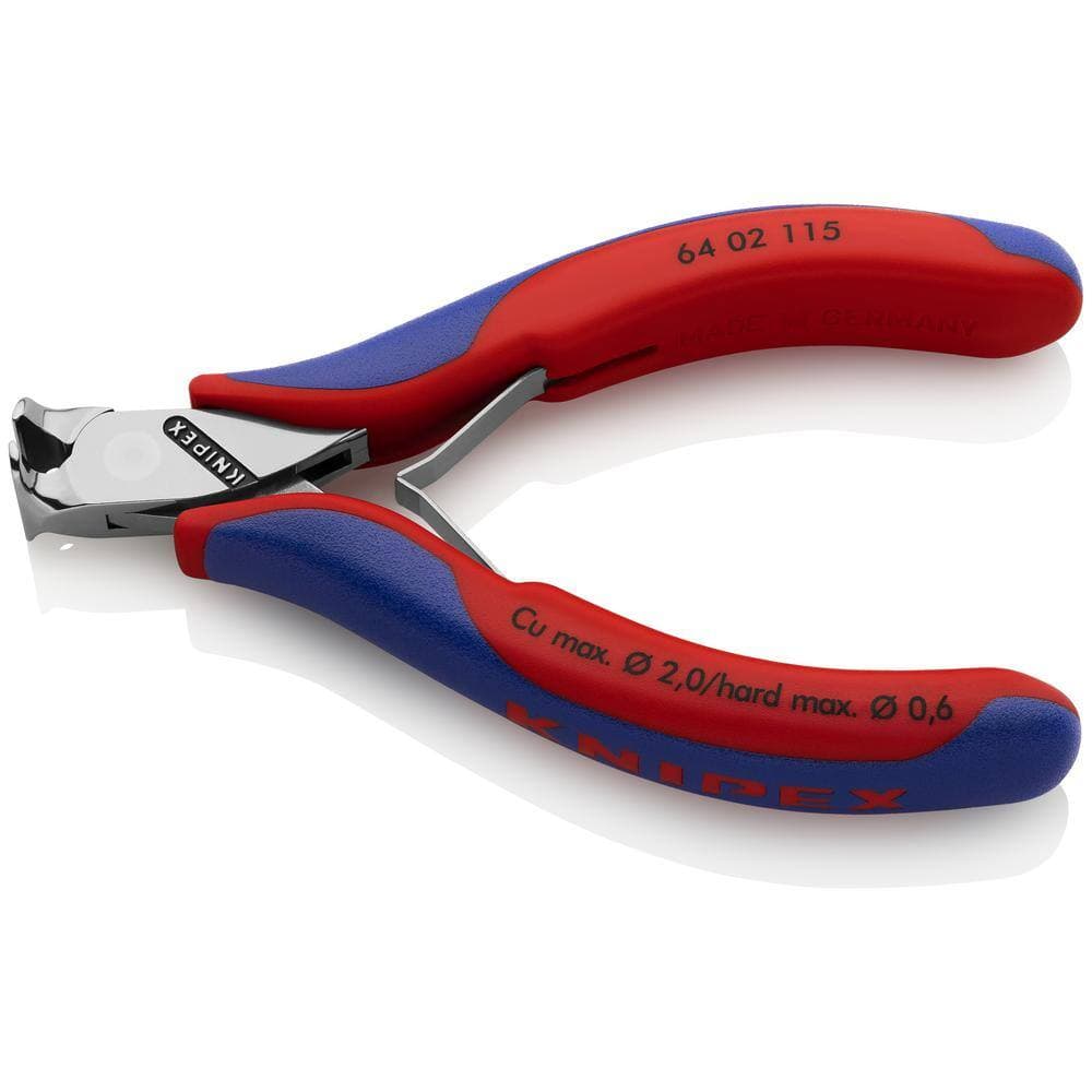 KNIPEX 4-1/2 in. Electronics End Cutters with Comfort Grip Handles (2)