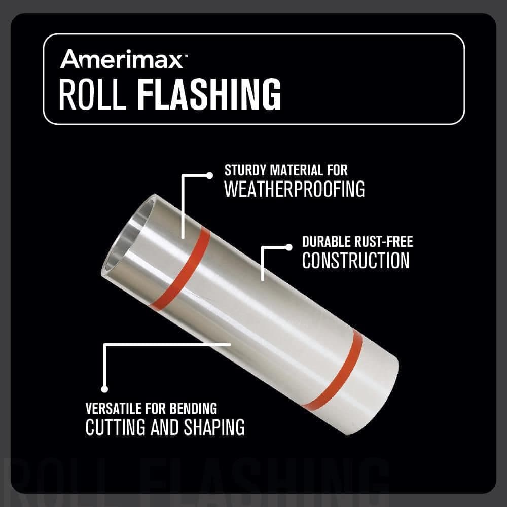 Unbranded 20 in. x 25 ft. Galvanized Steel Roll Valley Flashing (3)