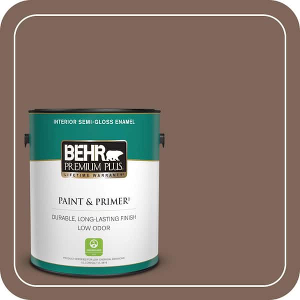 BEHR PREMIUM PLUS Home Decorators Collection #HDC-AC-05 Cocoa Shell Flat Low Odor & Primer (2)
