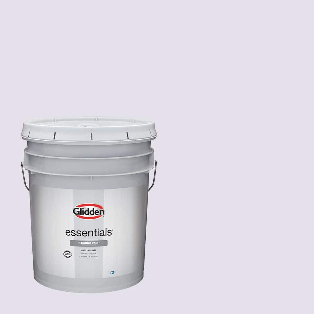 Glidden Essentials 5 gal. PPG1247-2 Guardian Angel Eggshell Interior Paint