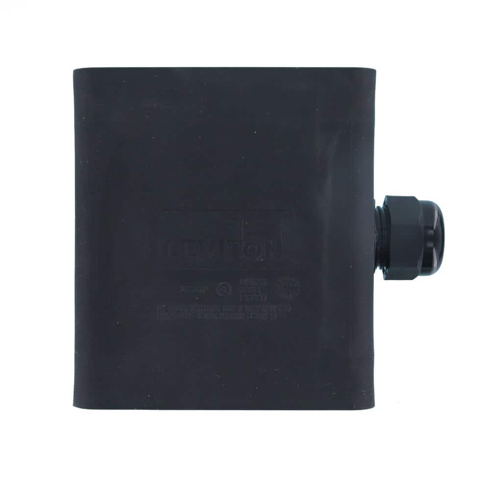 Leviton 1-Gang Extra Deep Pendant Style Cable Dia 0.230 in. - 0.546 in. Portable Outlet Box, Black 3099-1E (3)