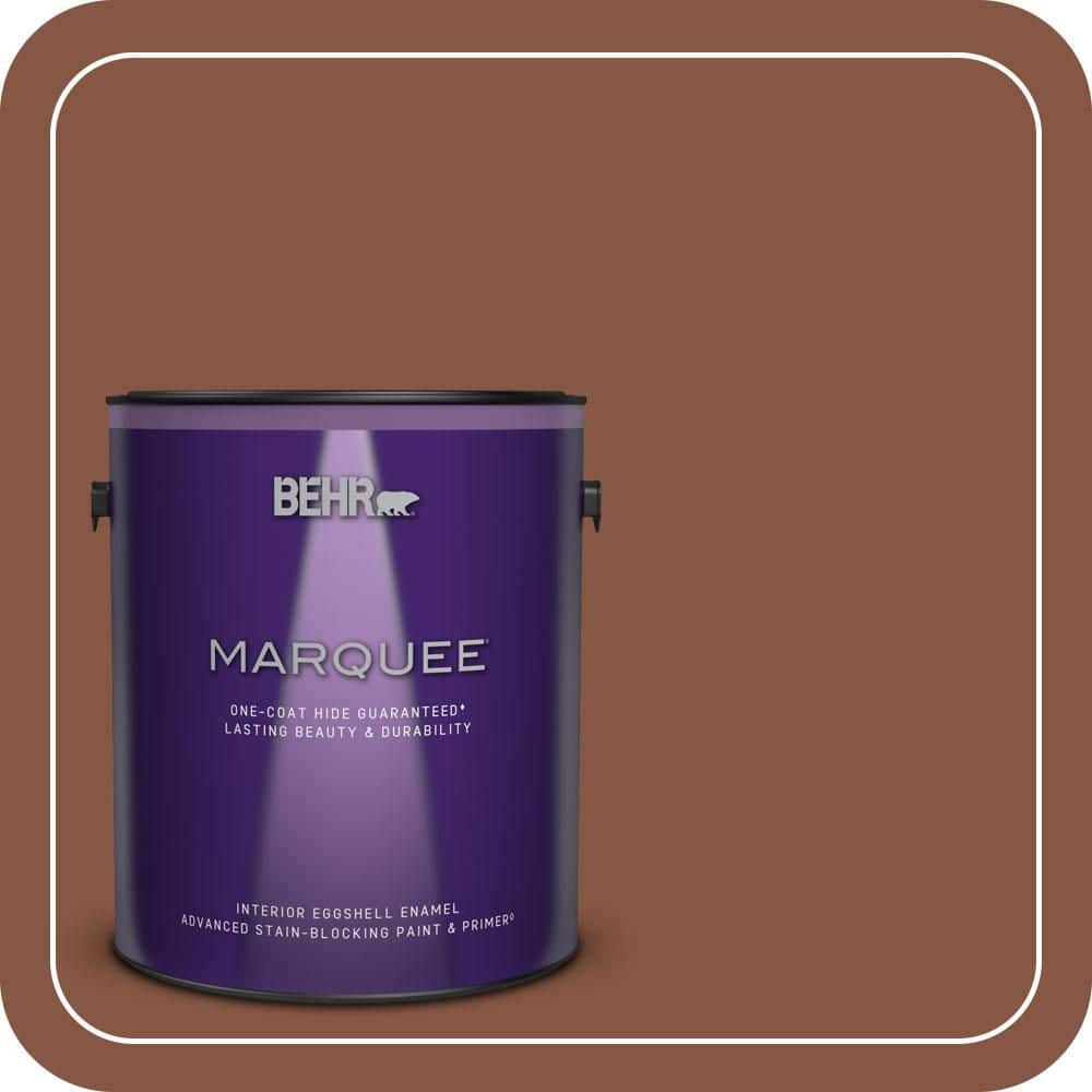 BEHR MARQUEE 1 gal. #S210-7 October Leaves Eggshell Enamel Interior Paint & Primer