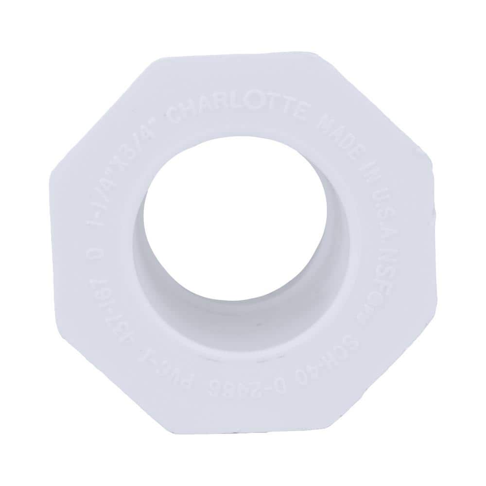 Charlotte Pipe 2 in. x 1-1/2 in. PVC Sch. 40 Reducer Bushing (1)
