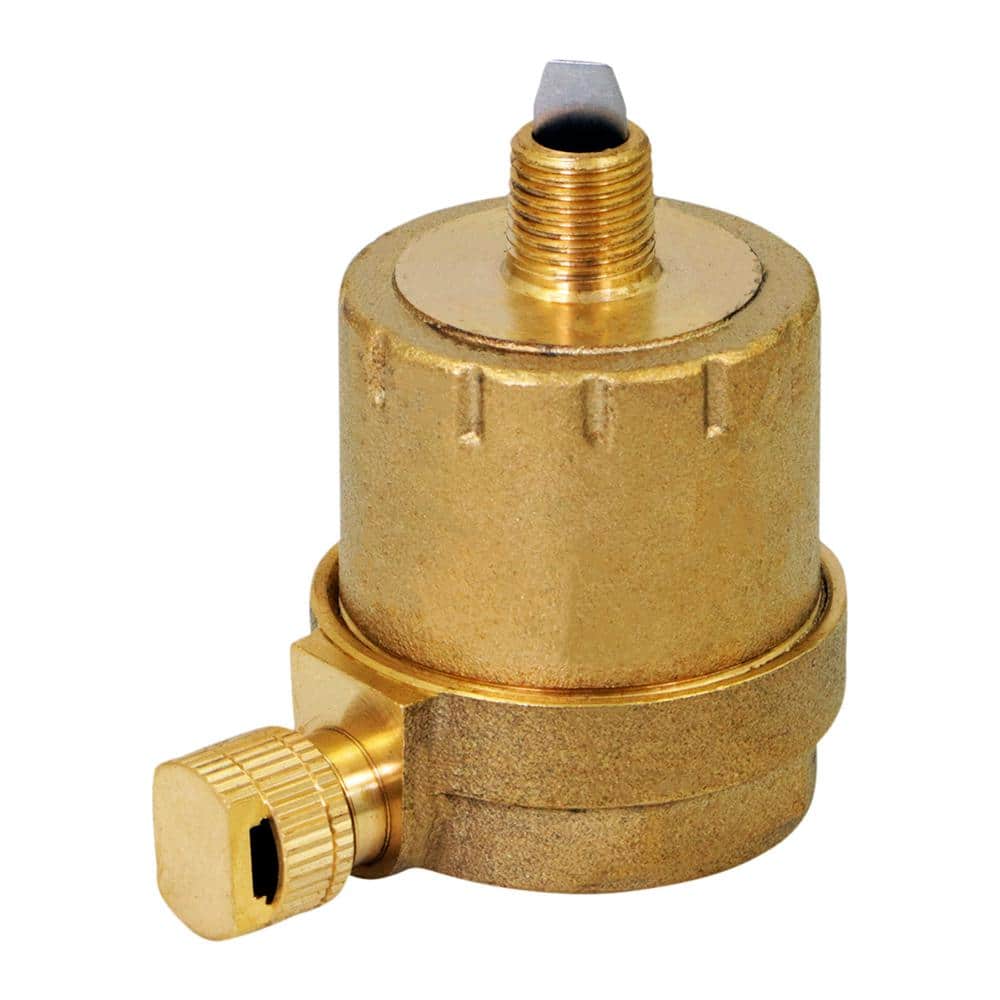 PLUMBFLEX 1/8 in. Brass Float Vent for Use on Convector, Radiators, Radiant Baseboard and Radiant Panels (1)