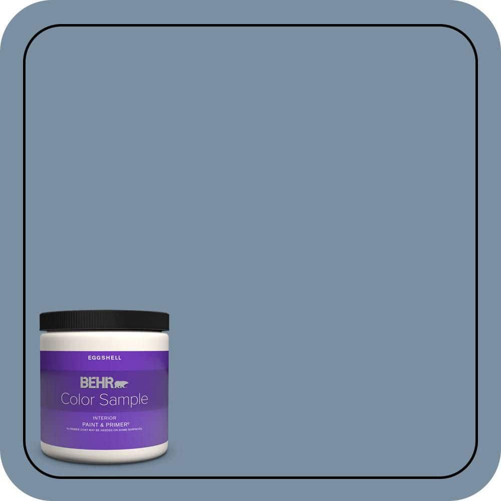 BEHR PREMIUM PLUS #S510-4 Jean Jacket Blue Enamel Low Odor & Primer