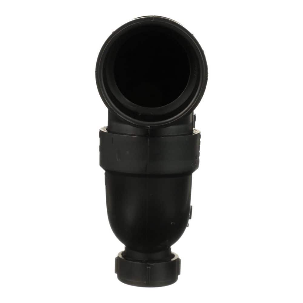 Charlotte Pipe 2 in. ABS DWV Hub Hub P-Trap with Cleanout (2)