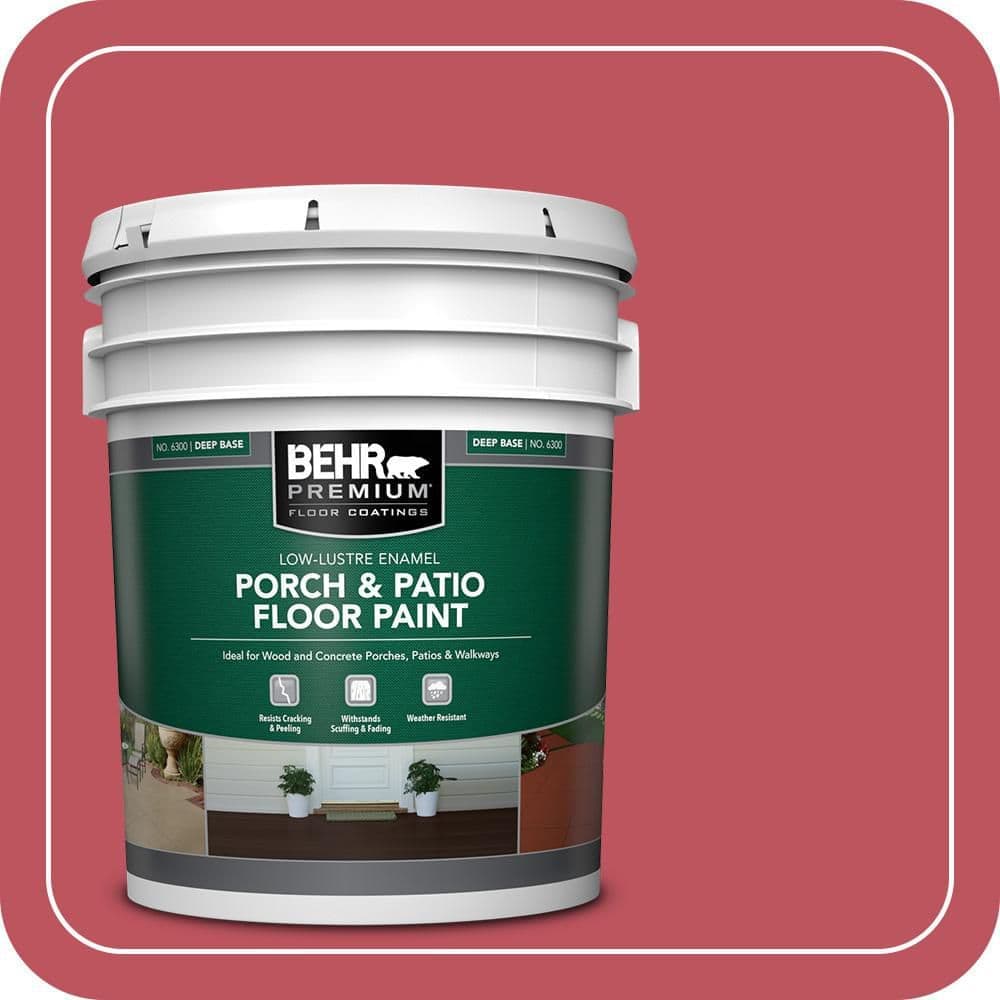 BEHR PREMIUM #P140-6 Low-Lustre Enamel Interior/Exterior Porch and Patio Floor Paint (1)