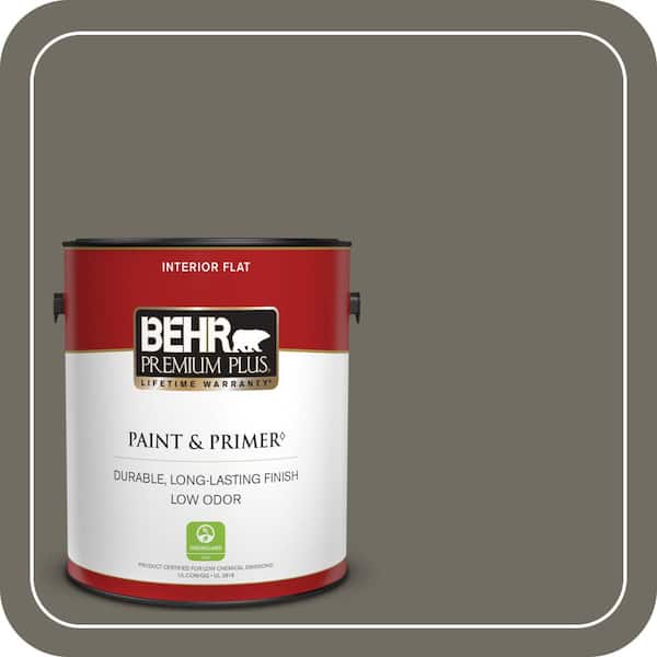 BEHR PREMIUM PLUS #790D-6 Dusty Mountain Interior/Exterior Paint & Primer Color Sample (2)
