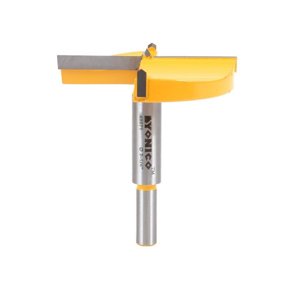 Yonico Forstner 3-1/4 in. Dia 10mm Shank Solid Hardened Steel Forstner Bit