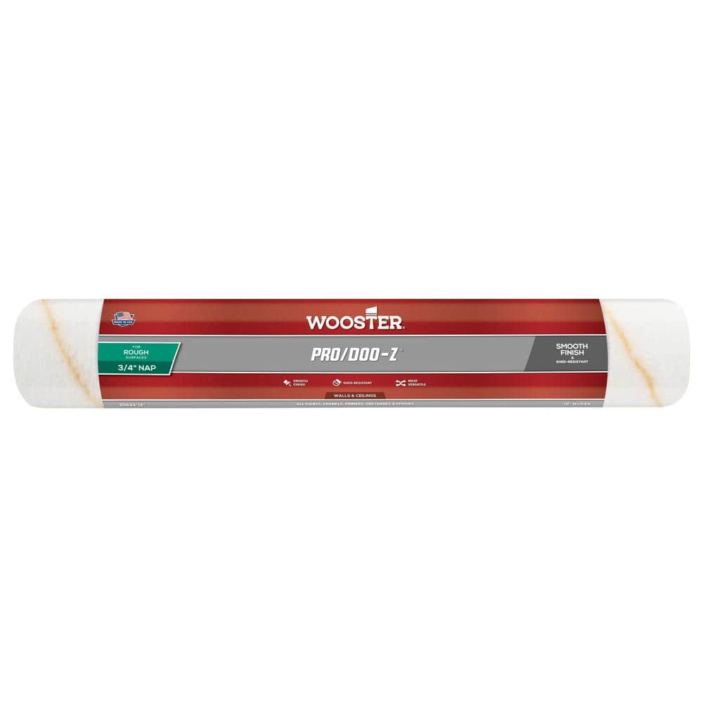 Wooster 18 in. x 3/4 in. Pro/Doo-Z High-Density Woven Roller Cover (1)