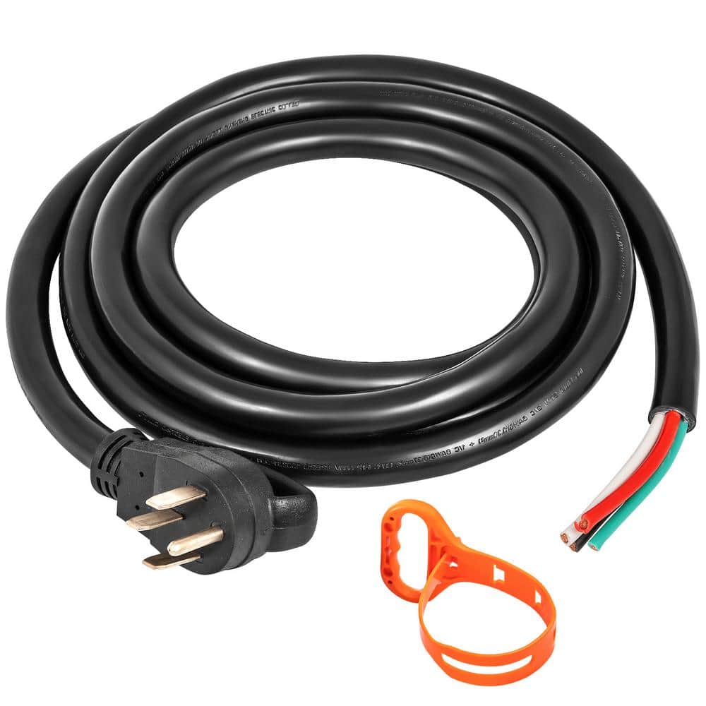 SVOPES 30 ft. 50 Amp 110 VoltRV Power Cord Generator Extension Cord, 6/3 + 8/1 AWG, NEMA 14-50P to Bare Wire Heavy-Duty Cable