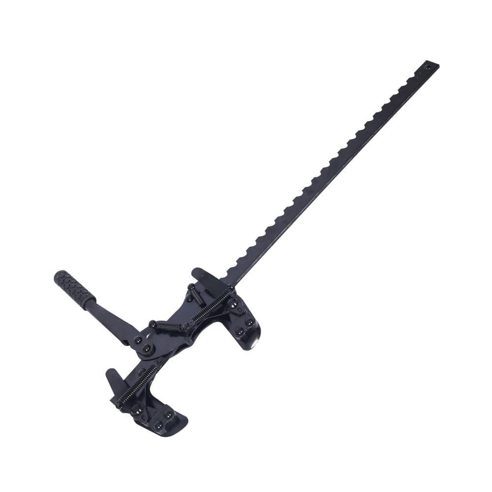 Tatayosi 32.7 in. x 15.7 in. x 2 in. Black Multi-Purpose Steel Rugged Fence Stretcher/Splicer