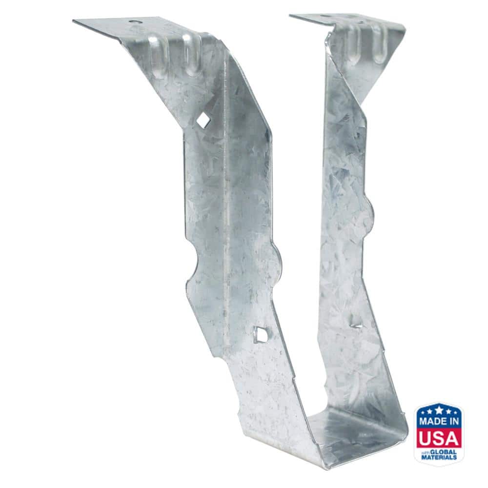 Simpson Strong-Tie PF 18-Gauge Galvanized Post Frame Hanger for 2x6 Nominal Lumber