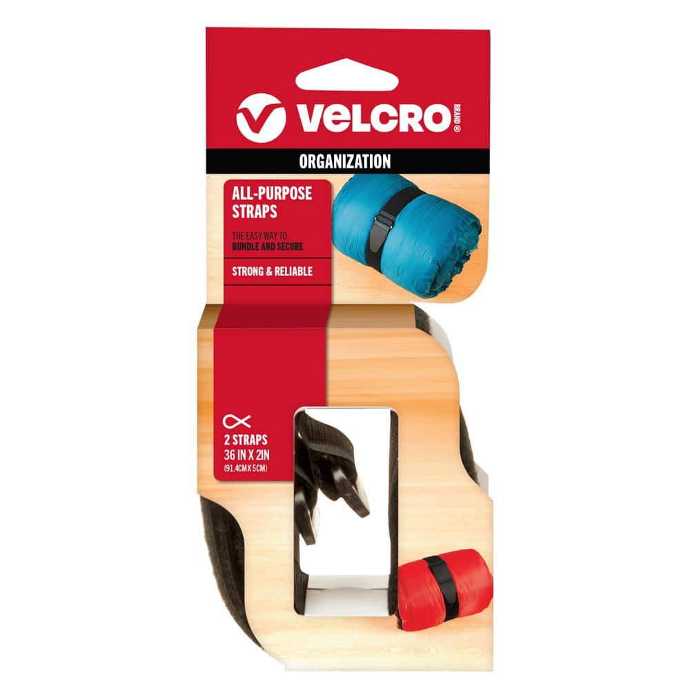 VELCRO 3 ft. x 2 in. Velstrap Straps (2-Pack)