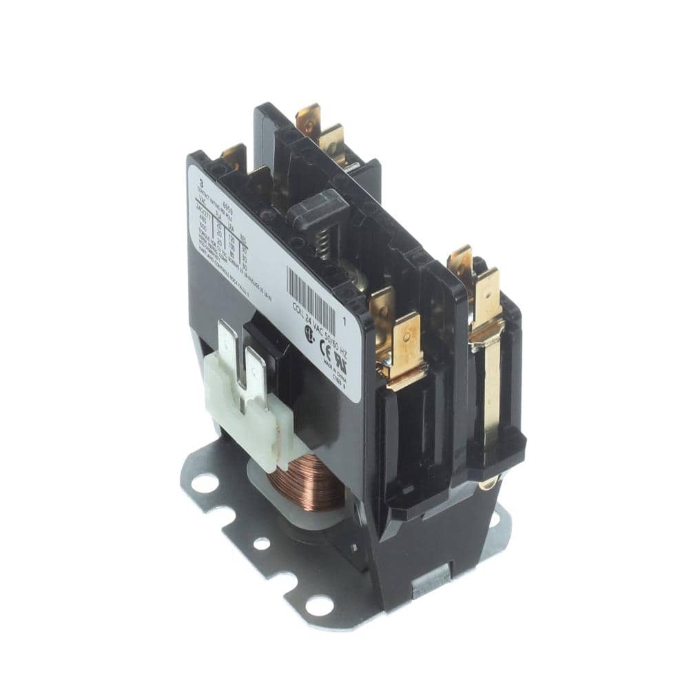 York Contactor Single Pole 24Vac 50/60HZ Coil 20 Fla 30A Resistive S1-02425964000