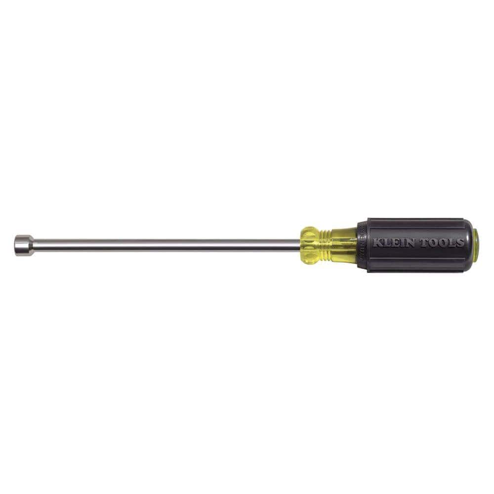 Klein Tools 5/16 in. Nut Driver and 6 in. Hollow Shaft with Cushion Grip Handle
