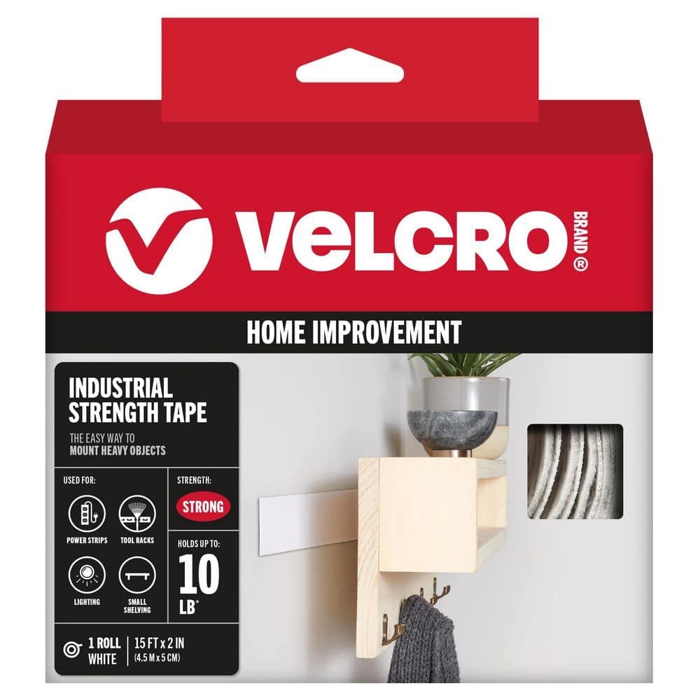VELCRO 15 ft. x 2 in. Industrial Strength Tape