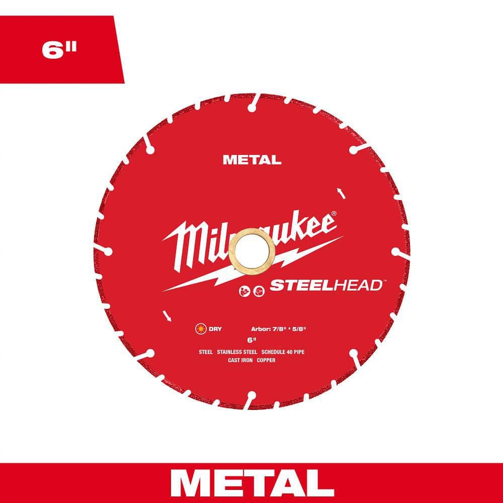 Milwaukee Steelhead Diamond Cut Off Blade