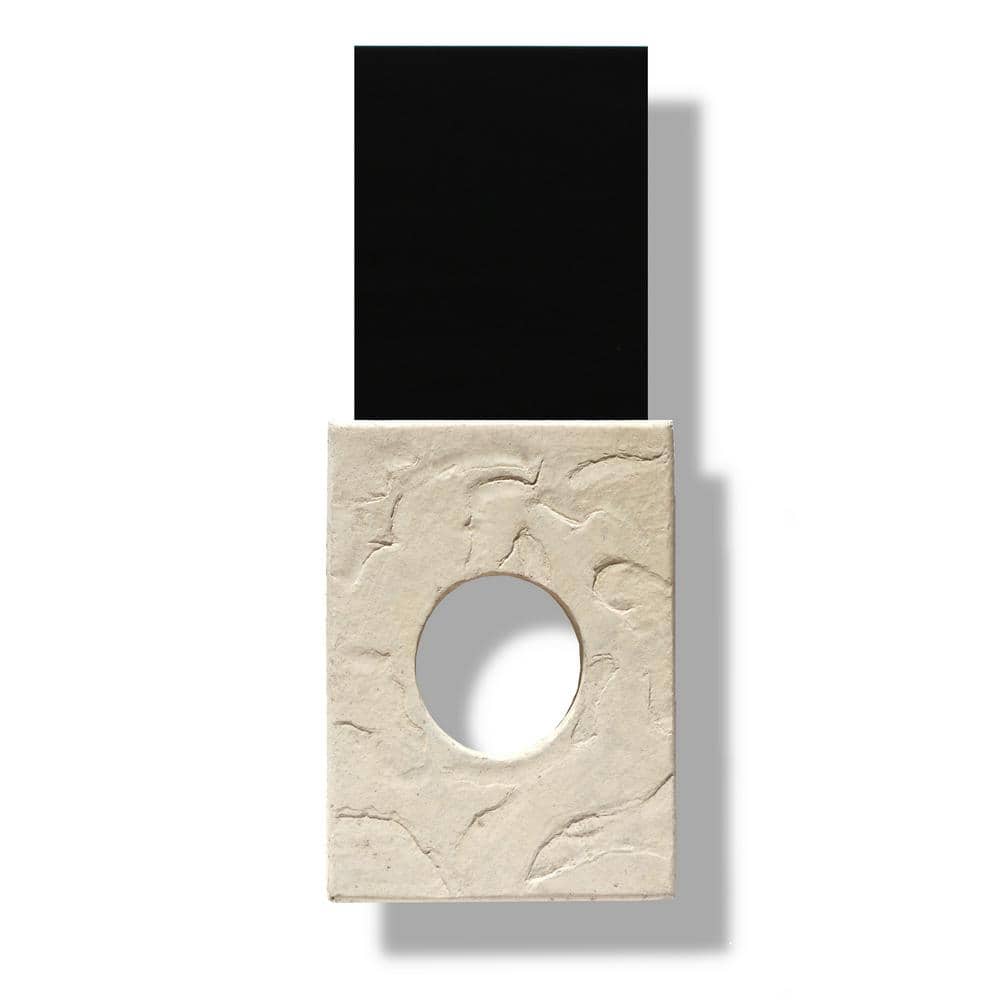 Silvermine Stone 9.25 in x 11.75 in. in. Stone Light Box in Sand (Each)