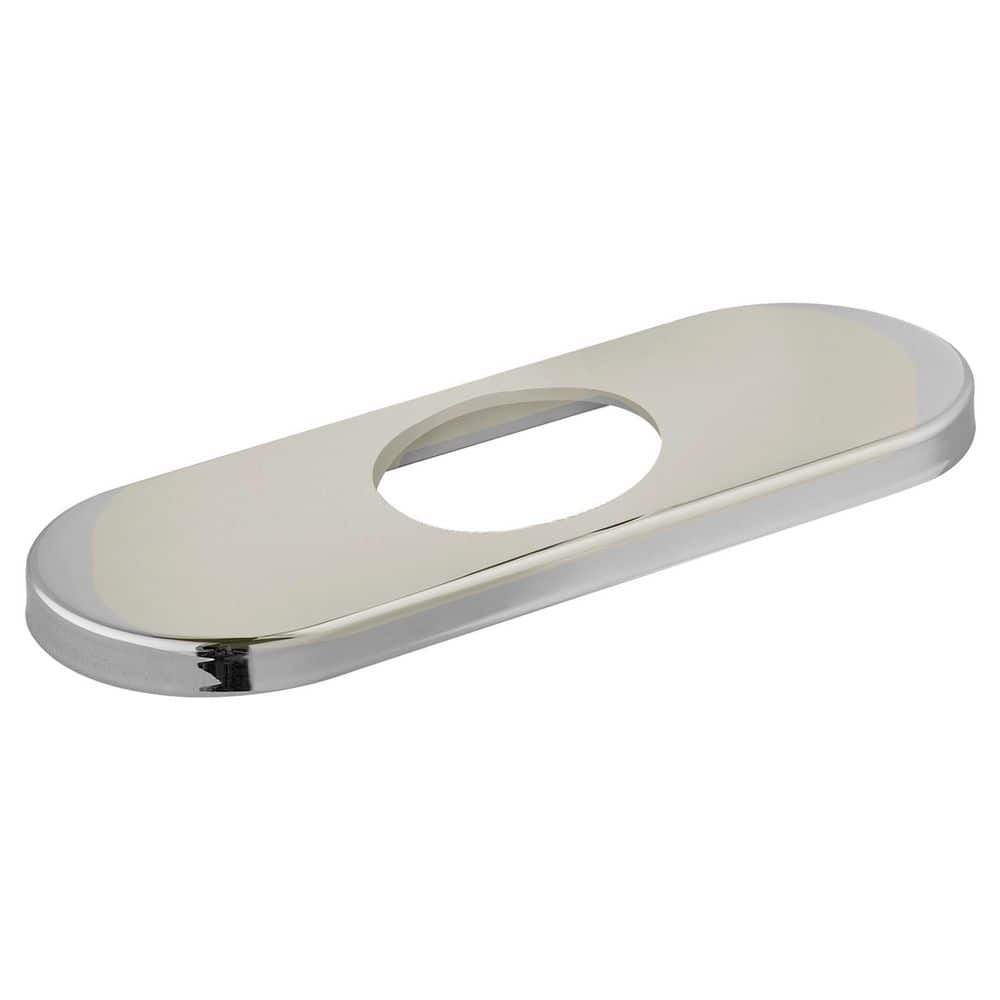 American Standard Serin 8 in. Metal Deck Plate in Brushed Nickel
