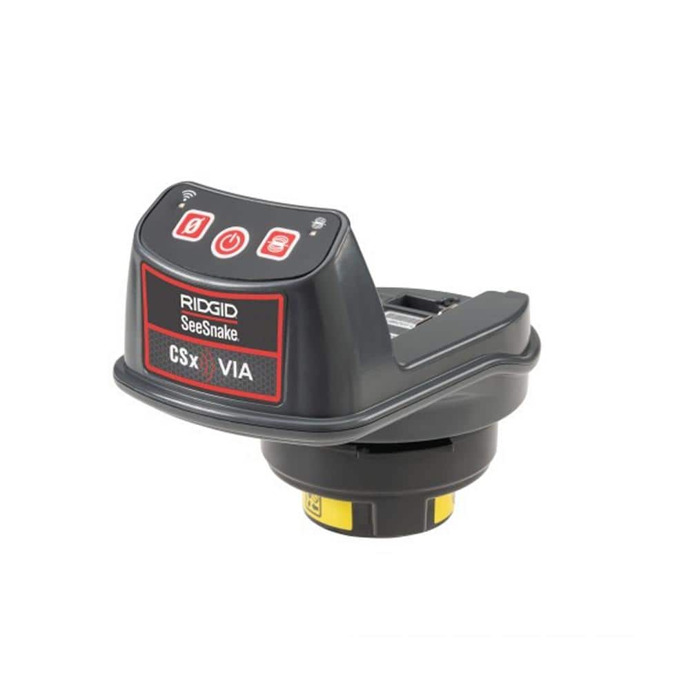 RIDGID SeeSnake CSx VIA Monitor-Less Wi-Fi Hub for Sewer/Drain/Pipe Inspection Camera Reels(Connects to Phones/Tablets/Desktop)