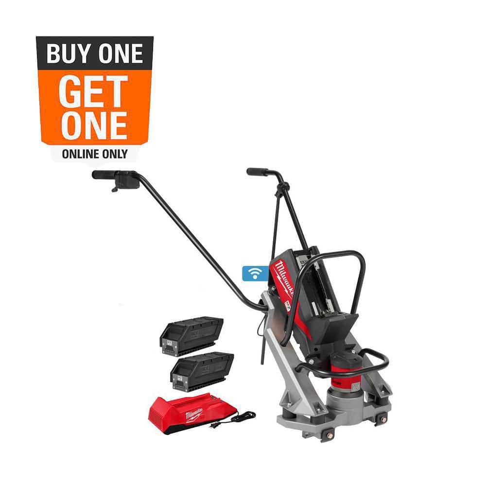 Milwaukee MX FUEL Lithium-Ion Cordless Vibratory Screed with (2) Batteries and Charger