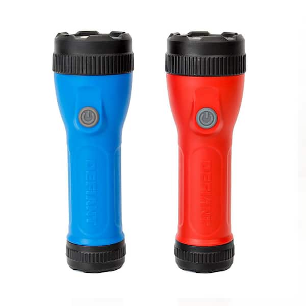 Defiant 75 Lumens LED Alkaline Flashlight (2-Pack)