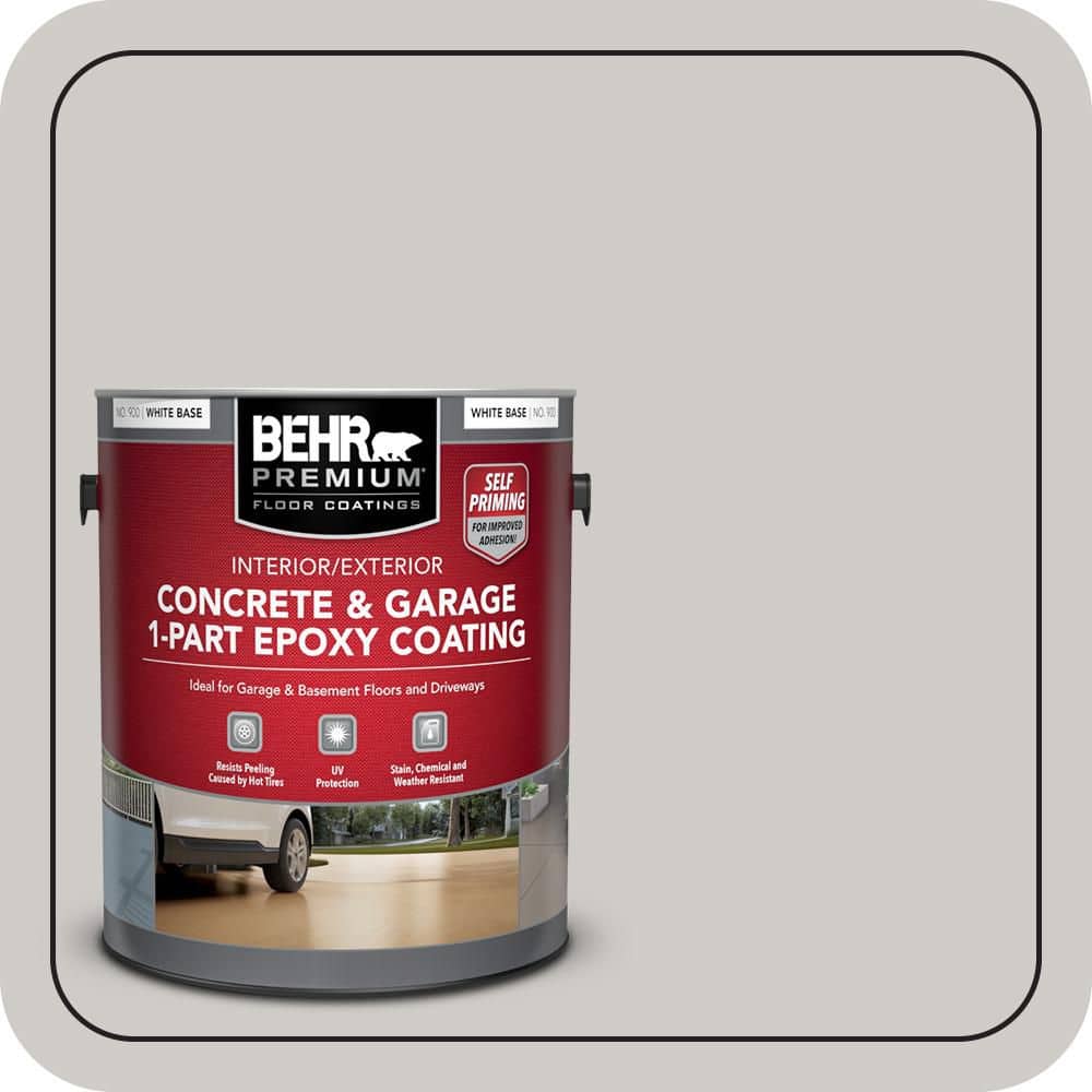 BEHR PREMIUM #AE-49 Self-Priming 1-Part Epoxy Satin Interior/Exterior Concrete and Garage Floor Paint